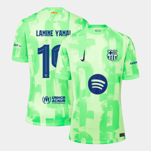 Barcelona LAMINE YAMAL #19 Third Away Jersey - UCL