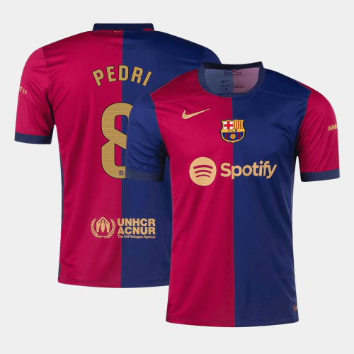 Barcelona PEDRI #8 Home Jersey