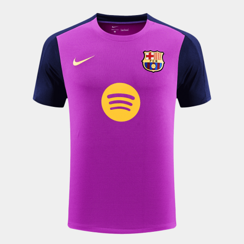 Barcelona Pre-Match Training Soccer Jersey 2025/26 - Purple