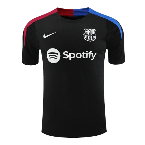 Barcelona Pre-Match Training Soccer Jersey - Black