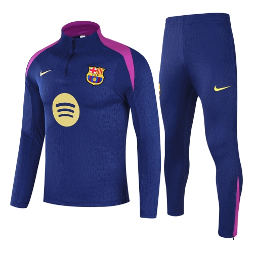 Barcelona Sweatshirt Kit 2025/26 - Navy (Top+Pants)