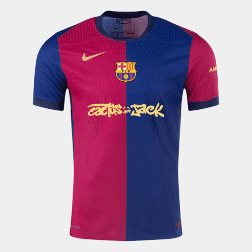 Barcelona X Travis Scott Home Soccer Jersey Authentic