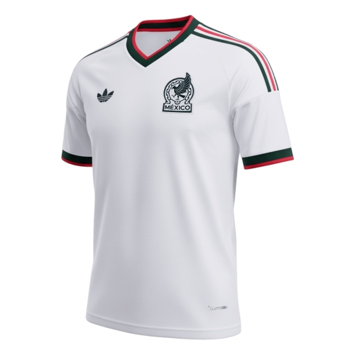 Mexico Away Soccer Jersey World Cup 2026 White
