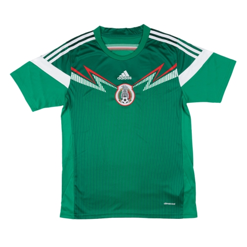 Mexico Home Soccer Jersey Retro 2014