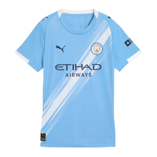 Women's Manchester City Home Soccer Jersey 2025/26 Blue