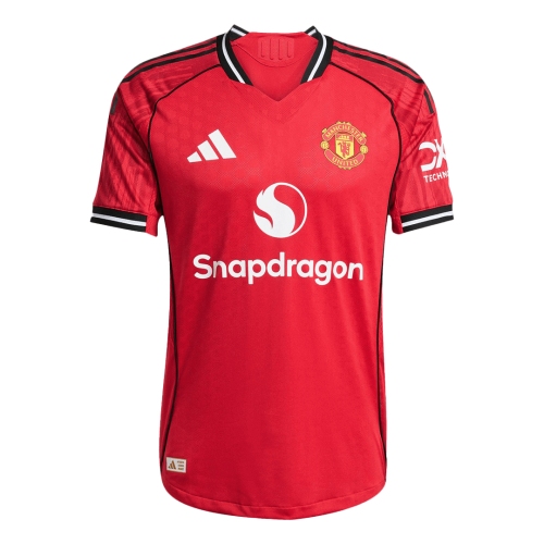 Authentic Manchester United Home Soccer Jersey 2025/26 Red