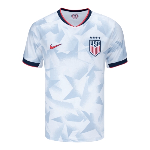 Mens USWNT Home Soccer Jersey 2025 White - Womens Team