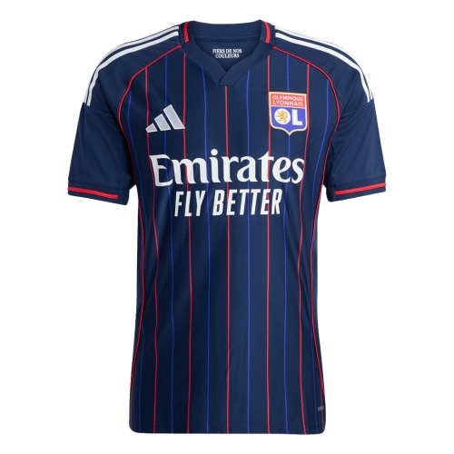 Olympique Lyonnais Away Soccer Jersey 25/26 Navy