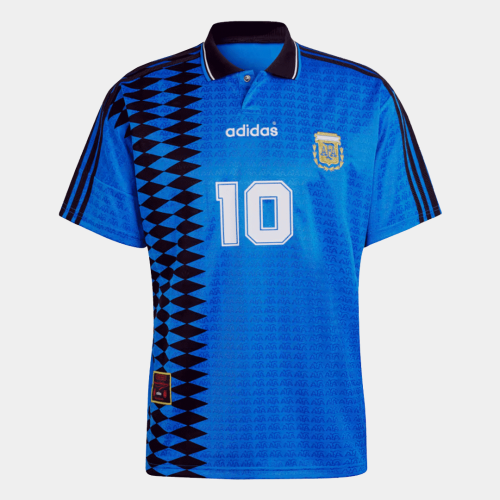 Argentina #10 Away Jersey Retro 1994