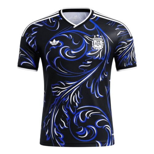 Argentina Away Soccer Jersey World Cup 2026 Black
