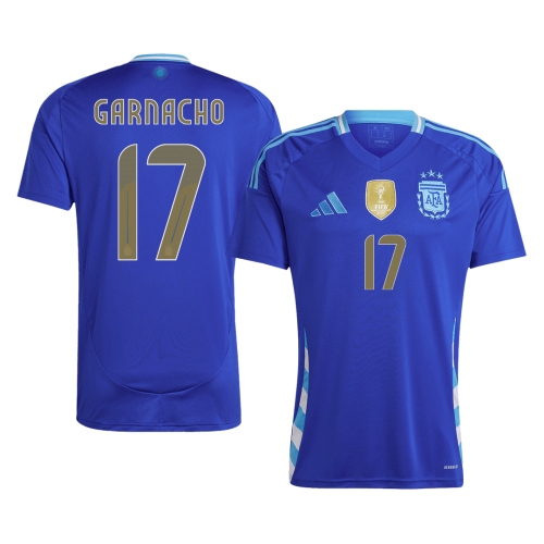 Argentina GARNACHO #17 Away Soccer Jersey