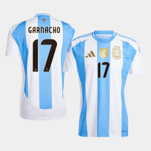 Argentina GARNACHO #17 Home Soccer Jersey