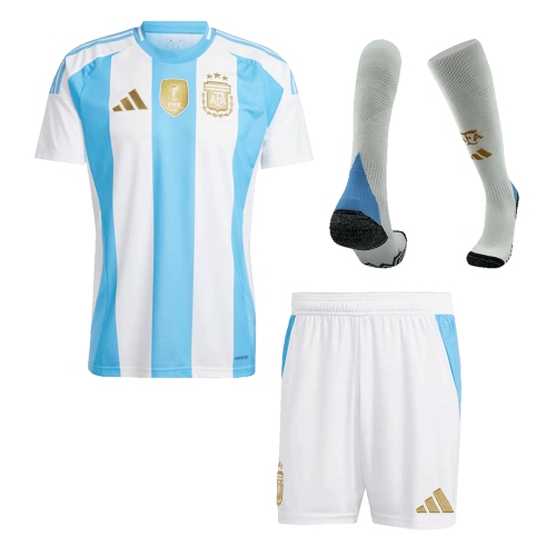 Argentina Home Jersey Kit (Jersey+Shorts+Socks)