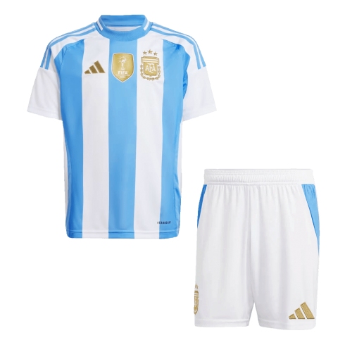 Argentina Home Jersey Kit Kids(Jersey+Shorts)