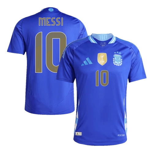 Argentina MESSI #10 Away Jersey Authentic