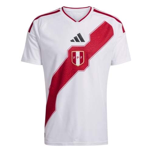 Peru Home Soccer Jersey World Cup 2026 White