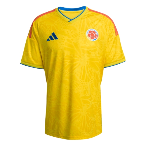 Colombia Home Soccer Jersey World Cup 2026 Yellow