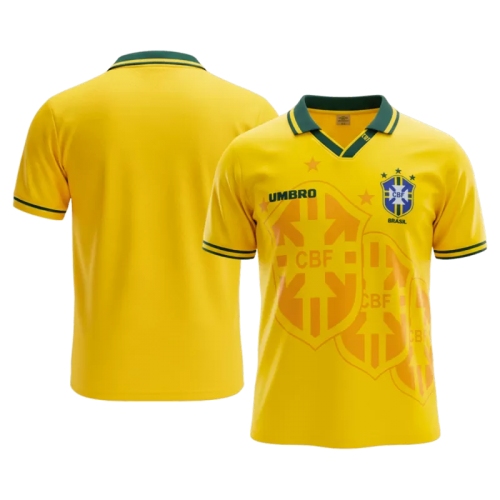 Brazil 1994 Retro Jersey Home Soccer Shirt