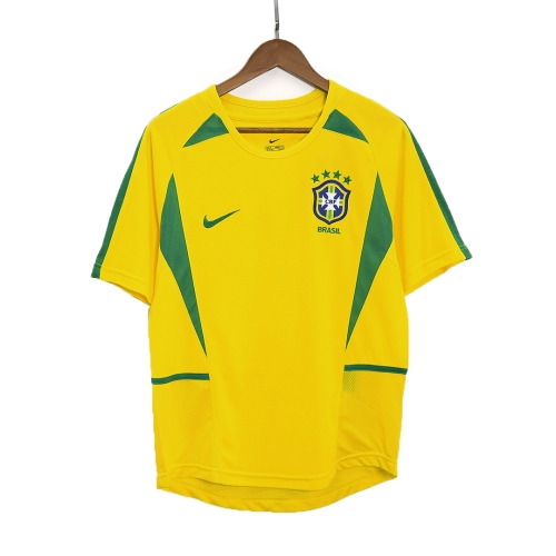 Brazil Home Jersey Retro 2002/03