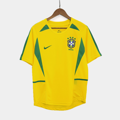 Brazil Home Jersey Retro 2002/03