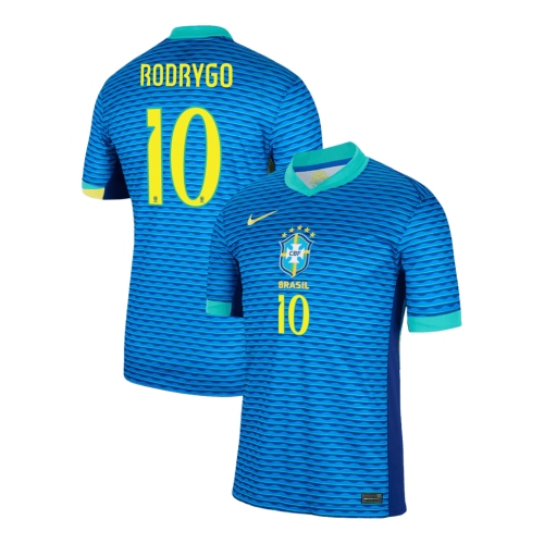Brazil RODRYGO #10 Away Jersey Copa America