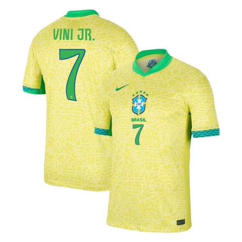 Brazil VINI JR. #7 Home Jersey Copa America