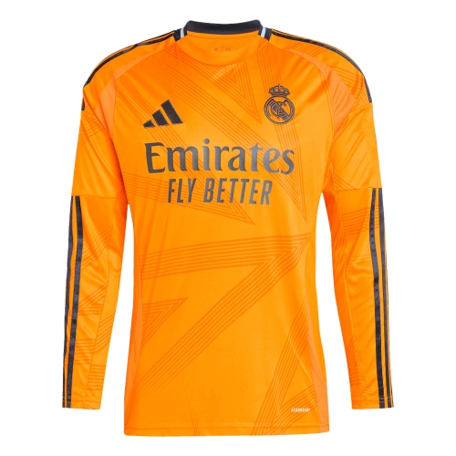 Real Madrid Long Sleeve Away Jersey 2024/25