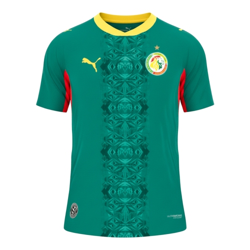 Senegal Away Soccer Jersey World Cup 2026 Green