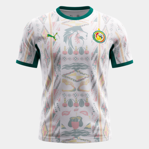 Senegal Home Soccer Jersey World Cup 2026 White