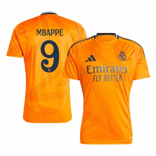 MBAPPÉ #9 Real Madrid Soccer Jersey Away Custom Shirt