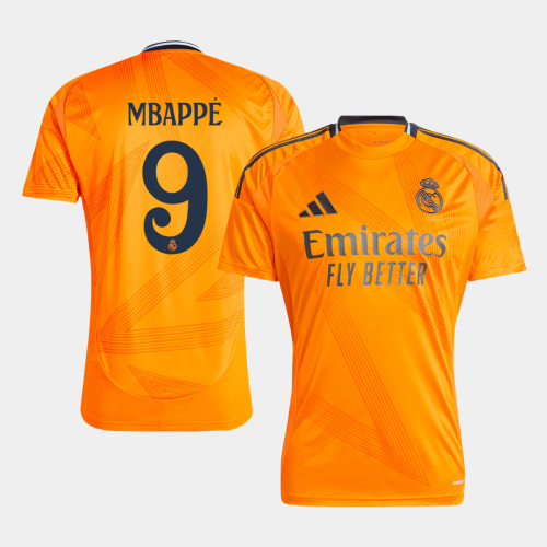 MBAPPÉ #9 Real Madrid Soccer Jersey Away Custom Shirt