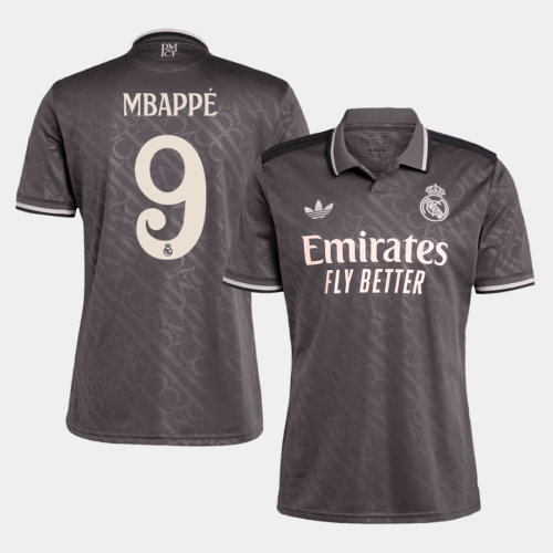 MBAPPÉ #9 Real Madrid Third Away Soccer Jersey