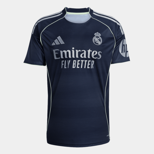 Real Madrid Away Soccer Jersey 2025/26 Navy