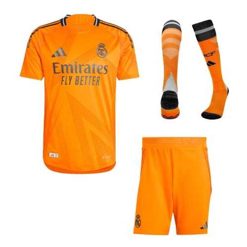 Real Madrid Away Soccer Jersey Kit Authentic (Jersey+Shorts+Socks)