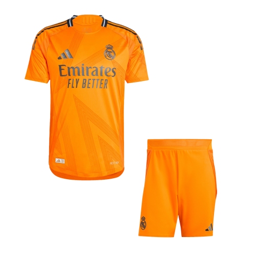 Real Madrid Away Soccer Jersey Kit Authentic (Jersey+Shorts)