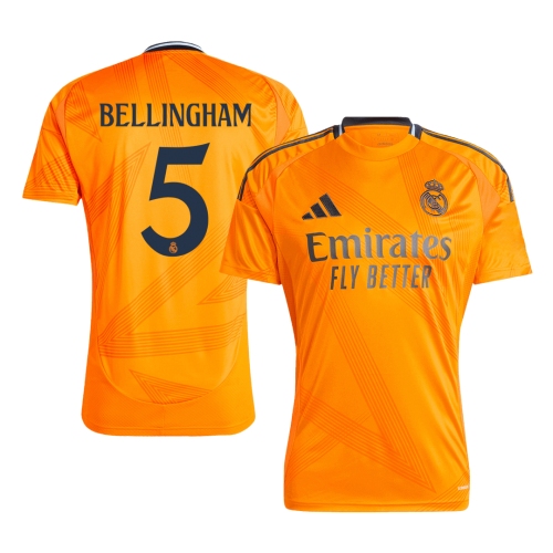 Real Madrid BELLINGHAM #5 Away Jersey