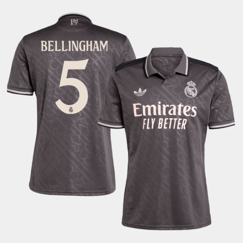 Real Madrid BELLINGHAM #5 Third Away Jersey
