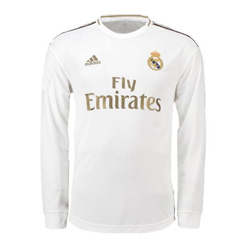 Real Madrid Home Jersey Retro 2019/20 - Long Sleeve