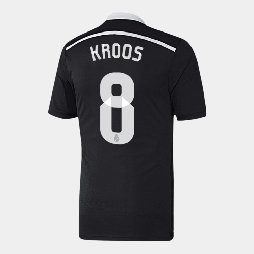 Real Madrid KROOS #8 Third Away Soccer Jersey Retro 2014/15