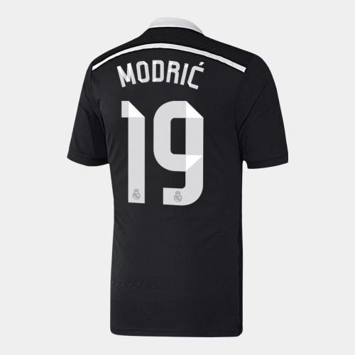 Real Madrid MODRI? #19 Third Away Soccer Jersey Retro 2014/15