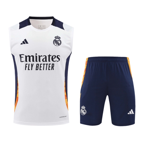 Real Madrid Pre-Match Soccer Jersey Kit (Jersey+Shorts)