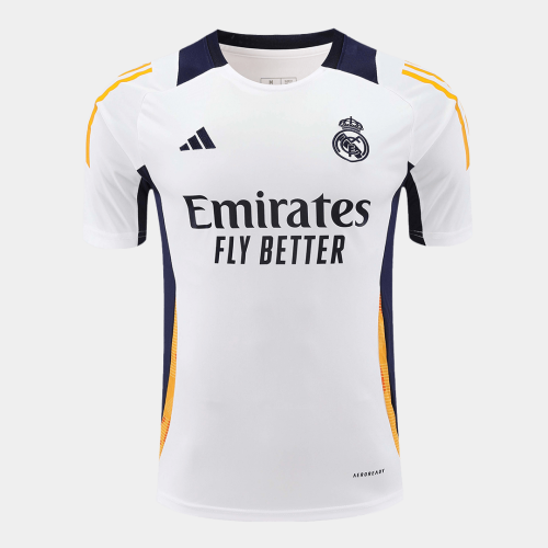 Real Madrid Pre-Match Training Soccer Jersey - White