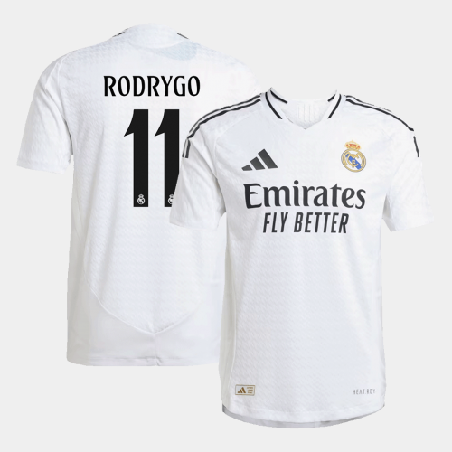 Real Madrid RODRYGO #11 Home Jersey Authentic