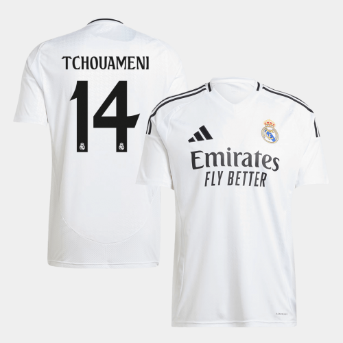 Real Madrid TCHOUAMENI #14 Home Jersey