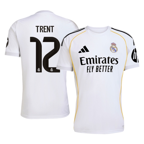 Real Madrid TRENT #12 Home Soccer Jersey 2025/26