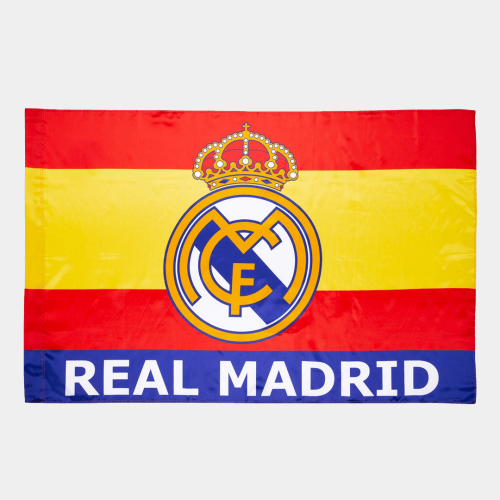 Real Madrid Team Flag Red
