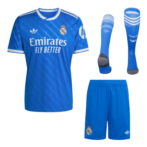 Real Madrid Third Away Soccer Jersey Kit 2025/26