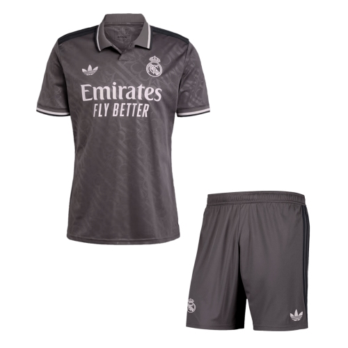 Real Madrid Third Away Soccer Jersey Kit (Jersey+Shorts)