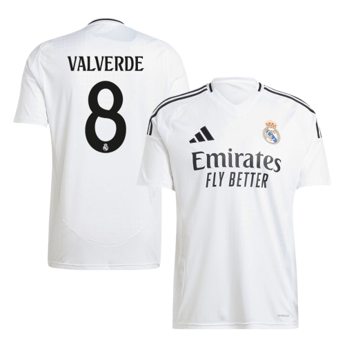 Real Madrid VALVERDE #8 Home Jersey