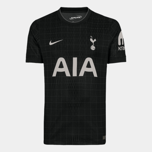 Authentic Tottenham Hotspur Away Soccer Jersey 25/26 Black